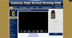 Desktop Screenshot of canisiusrowing.com
